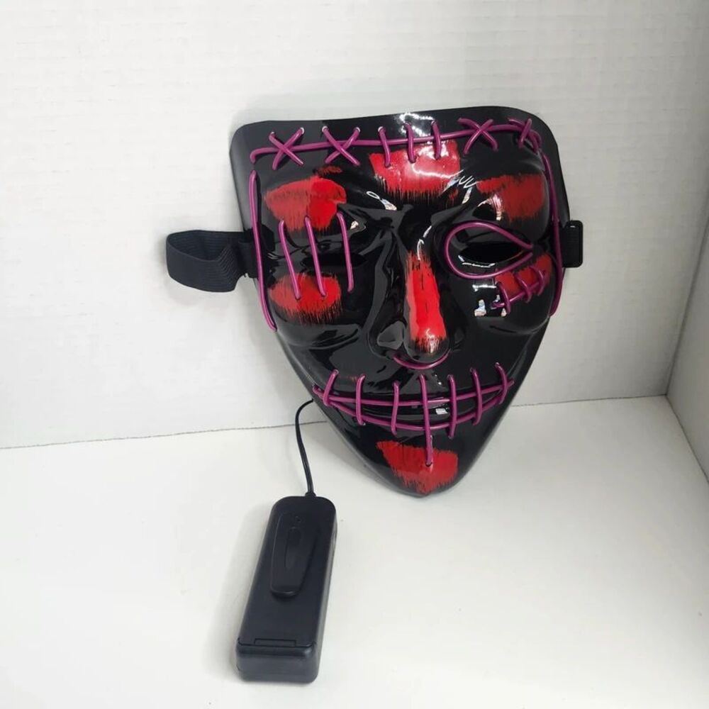 Light up Halloween mask